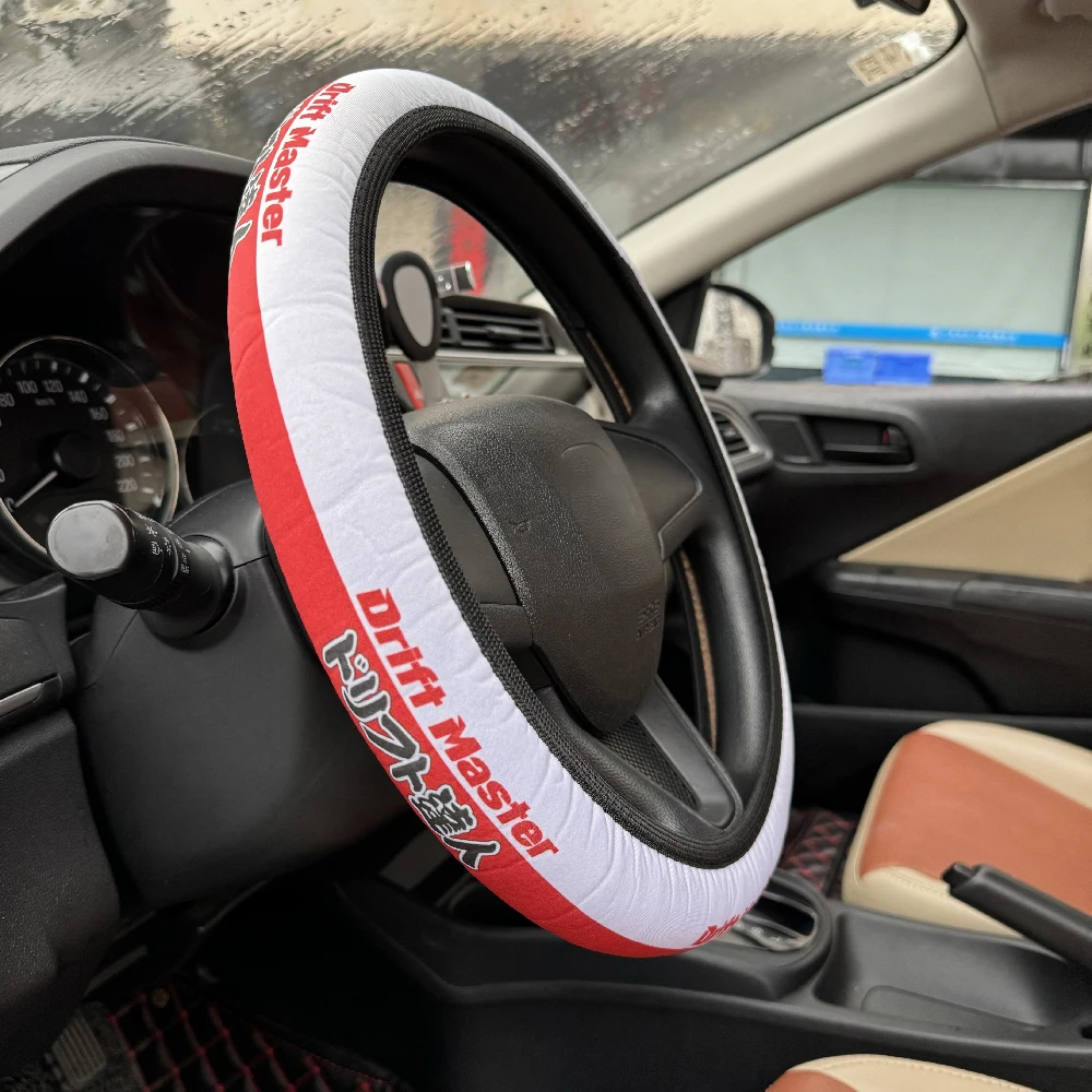 Coprivolante per Auto Stile JDM, Copertura Universale 37-38cm Traspirante, Accessori Auto - Image 4
