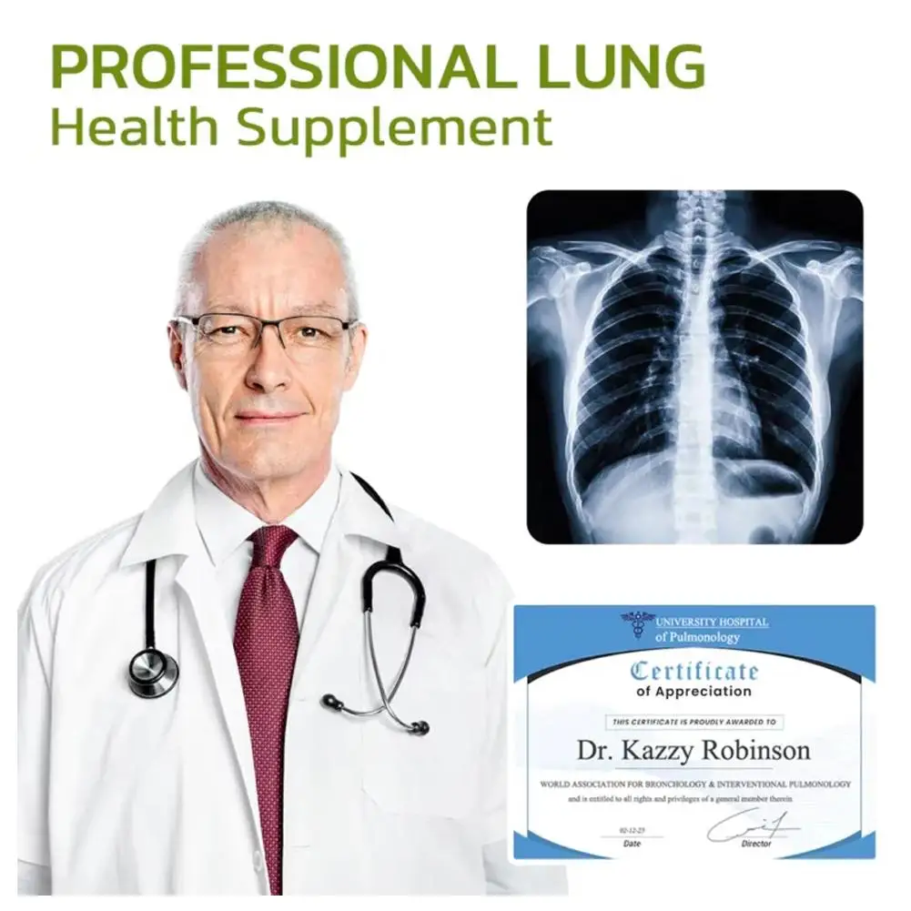 10pcs Herbal Lung Cleansing Spray Breath Detox Herbal Lung Cleanse Spray Cleanse Mist-Powerful Support
