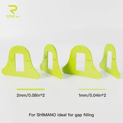 MTB Bicycle Shoe Lock Plate Cleat Adjuster with Stackable Height Correction Shims (ForSHIMANOgapfilling)