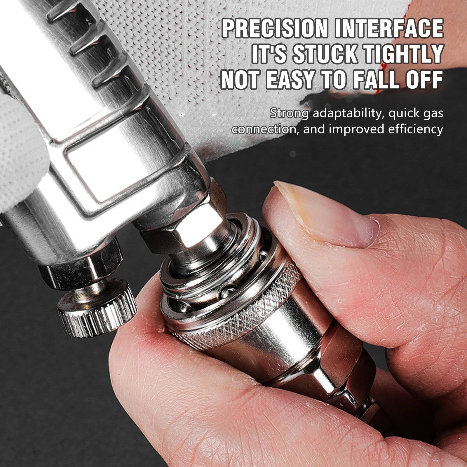 Siphon Gravity Pneumatic Spray Paint Gun High Atomization Paint Sprayer for Car Furniture Parts Painting