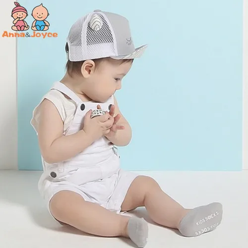 보이지 않는 어린이 보트 양말, 아기 미끄럼 방지 양말, 여아 남아용 면 양말, 5 켤레/로트 2