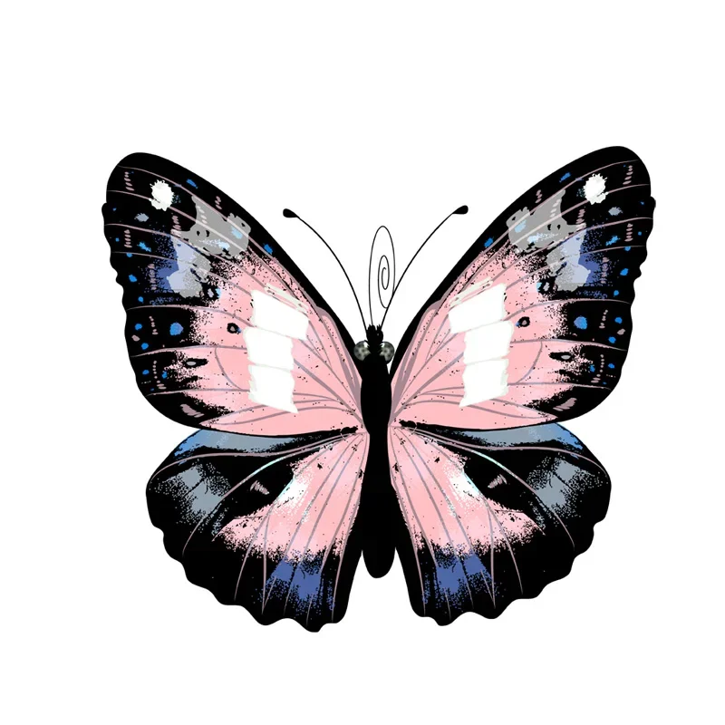 

14cm Butterfly Decals Car Accessories Cute, Products Motorcycle Stickers Cover Scratches Personality, PVC Exterior Parts Sticker