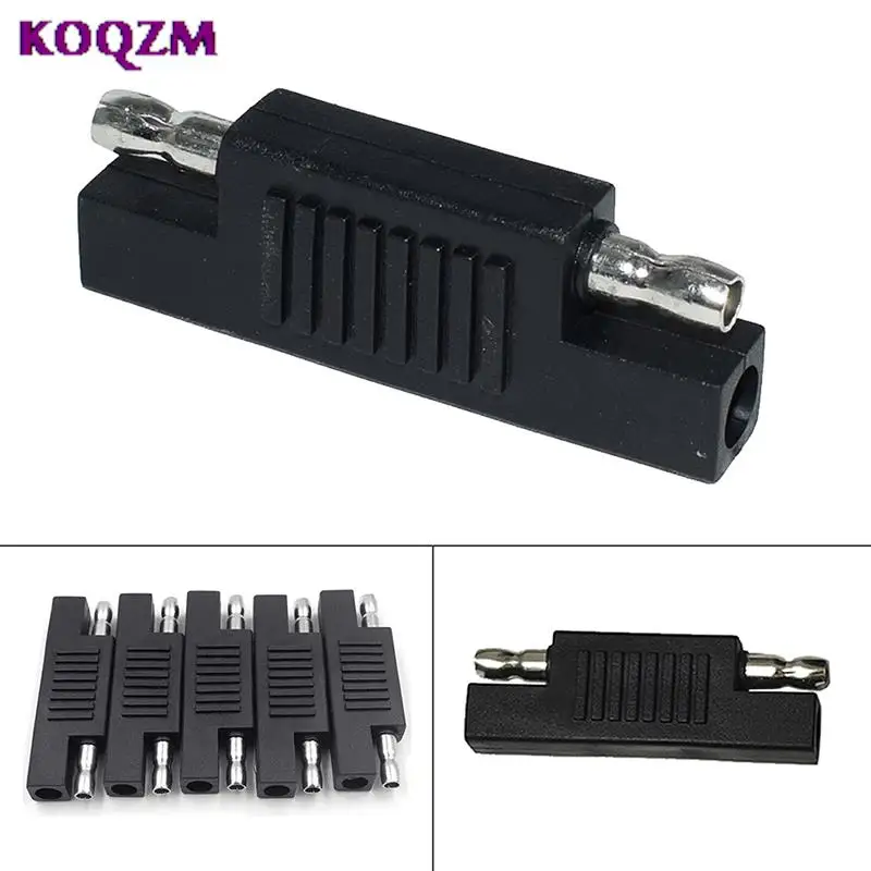 1PC 12/24V Solar SAE Polarity Reverse Adapter Connectors Disconnect Extension Cable Solar Panel Battery Power Charger