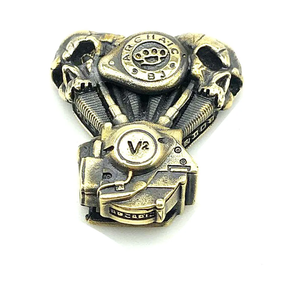 Buckle Skull Paracord Beads Brass Surviva Accessories Paracord