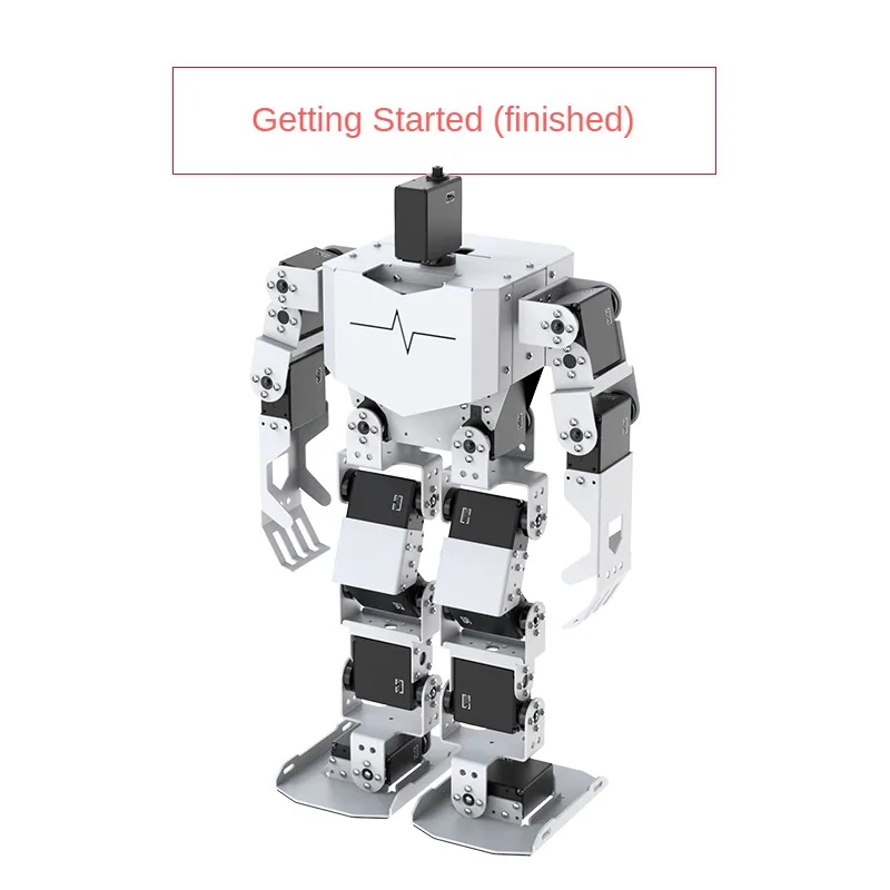 17 Dof Biomimetic Humanoid Robot TonyPi Object Tracking Intelligent AI Vision Python Programmable Robot for Raspberry Pi 4B/4G