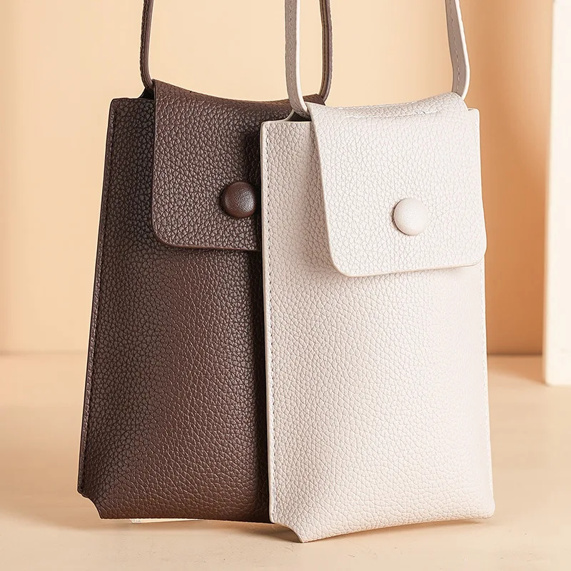 Mini Mobile Phone Bag Ladies Multifunctional Adjustable Shoulder Key Purse Fashion Hot Sale Vertical Mobile Phone Messenger Bag