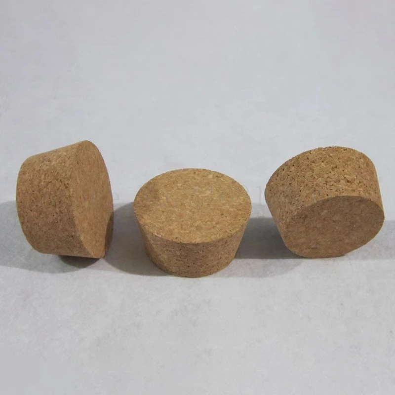 Lab Top DIA 72mm-105mm Wood Big Cork Thermos Bottle Stopper Essential Oil Pudding Glass Bottle Lid 2Pcs/lot