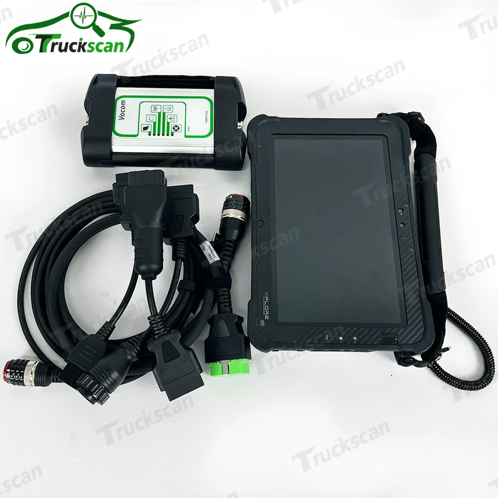 

Heavy truck For Volvo vocom1 88890300 truck diagnostic For UD/Mack /Volvo Vocom interface diagnostic Heavy truck+Xplore tablet