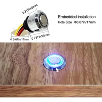 1/2pcs Led Dimmer 12v Touch Switches For LED Strip Light Stepless Dimmable Brightness Controller DC 5V -24V Light Dimmer Control - Image 4