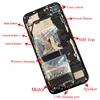 AAA+ For iPhone 8 back glass housing battery cover middle frame se 2020 backcover replacement with parts Grade and Gifts 1