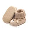 Newborn Baby Girl Boy Kids Prewalker Solid Fringe Shoes Infant Toddler Soft Soled Anti-slip Boots Booties 0-1 Year 5