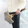 God of War Gaming Peripherals Thor Hammer PU Rubber Kratos 50CM Weapon Prop Model Toy Pendant Cosplay Martial Arts Weapons Toys 3