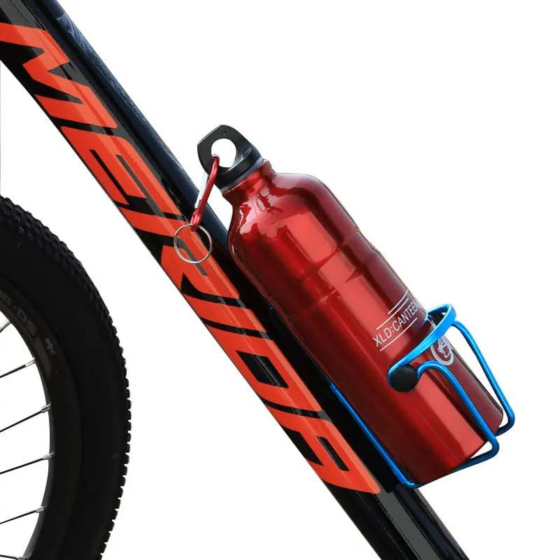 

Bicycle Bottle Holder Mountain Bike Aluminum Alloy Double Bead Water Cup Holder Cycling Equipment Accessories