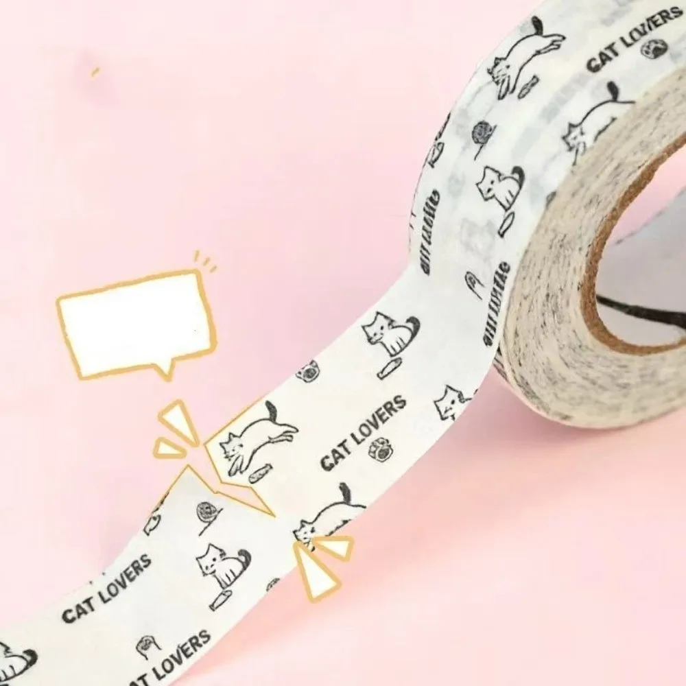 고양이 무늬 비즈 포지셔닝 테이프 고정 무자국 엣지 바인딩 테이프 손으로 찢을 수 있는 고온 내열 비즈 스티커