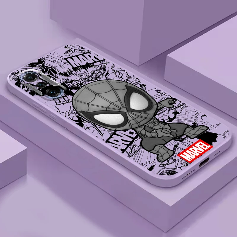 Custodia Per Telefono Marvel Spider Man Venom Per Xiaomi Redmi K70 K60 K60E K50 K50I K40 Gaming Ultra K40S K30 K30S K20 Pro Back Shell