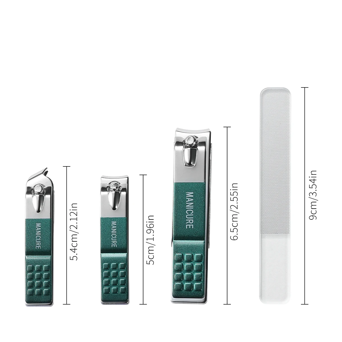 Deluxe Stainless Steel Nail and Foot Care Gift Set