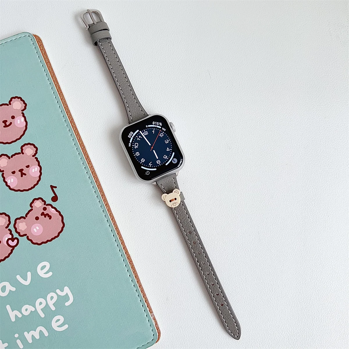 Watch Band For iWatch 42/44/45/46/49mm 38/40/41mm PU leather Fashion Watch Strap for Watch Series Ultra2 Series 10/9/8/7/6/5/4/3/2/1_voghion.com