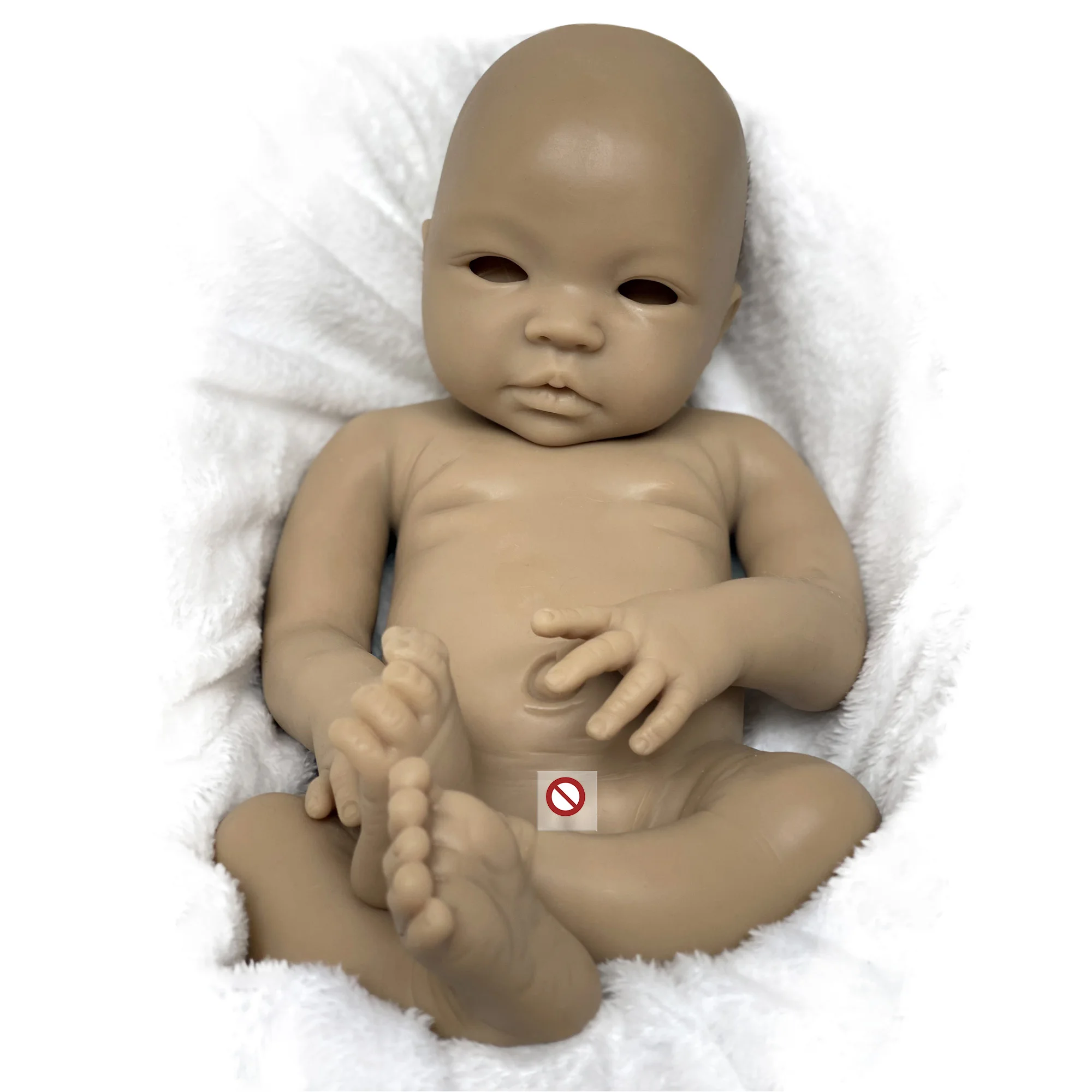 Saskia 18 Polegada Gêmeos B Unapinted Silicone Bebe Reborn Boneca Artesanal  Lifelike Recém Nascido Bebe Reborn Corpo De Silicone - Bonecas Reborn -  AliExpress