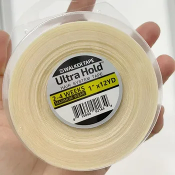 Nastro biadesivo per sistema capillare Ultra Hold da 1 pollice (2,54 cm) 3 yard 12 yard per pezzi di capelli parrucca parrucchino