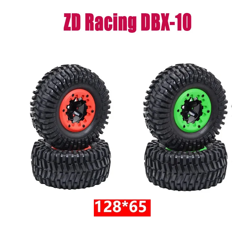 

Запасные части для радиоуправляемых автомобилей ZD Racing DBX-10 1/10, внедорожные шины с короткими шинами Kara-force 7544 7545