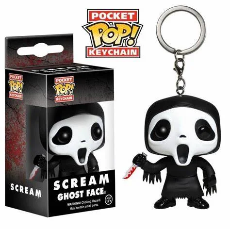 thumbnail image 5 of FUNKO Pennywise Scream Face Chucky Llavero de bolsillo Figuras de acción Colección Modelo Juguetes para niños Regalo de Navidad, 5 of 5