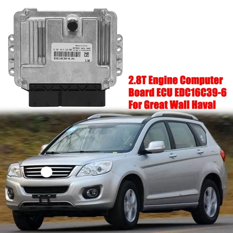 

1 PCS 2.8T Car Crude Oil Engine Computer Board ECU Car Accessories Silver For Great Wall Wingle Haval