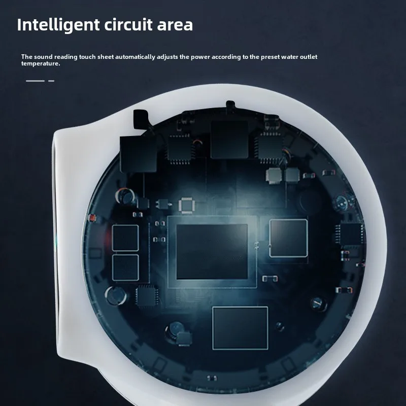 3000W Instant Hot Water Heater Faucet Electric Tankless Kitchen Bathroom Fast Heating Tap With Temperature Display