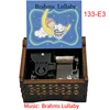 Brahms Lullaby Music Box Boys Girls Sleeping Melody Wind UP Silver Movement Birthday Cute Gifts 5