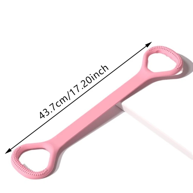 8-Shaped Stretcher For Home Fitness Back Shaping,elastic Band With Open Shoulder and Back Stretching Band for Shoulder Exercise 6