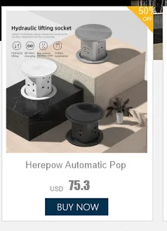Description Picture 5 of itemHerepow Power Track Socket Home Appliances Pop Electric Plug Adapter UK US EU Standard Wall Socket With Usb Embeded And Surface