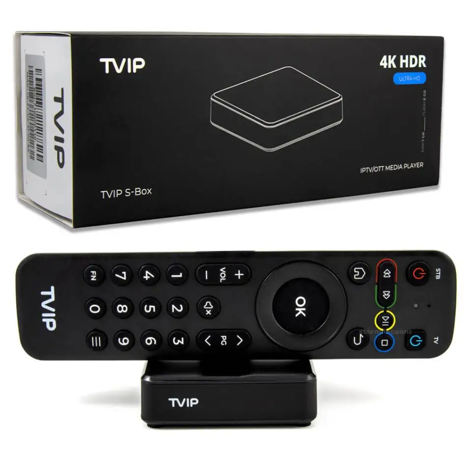 [My]2025 New TVIP 710 4K HD Smart TV Box Android 11.0 Amlogic S905W2 H.265 TV Box Support usb wifi Media Player