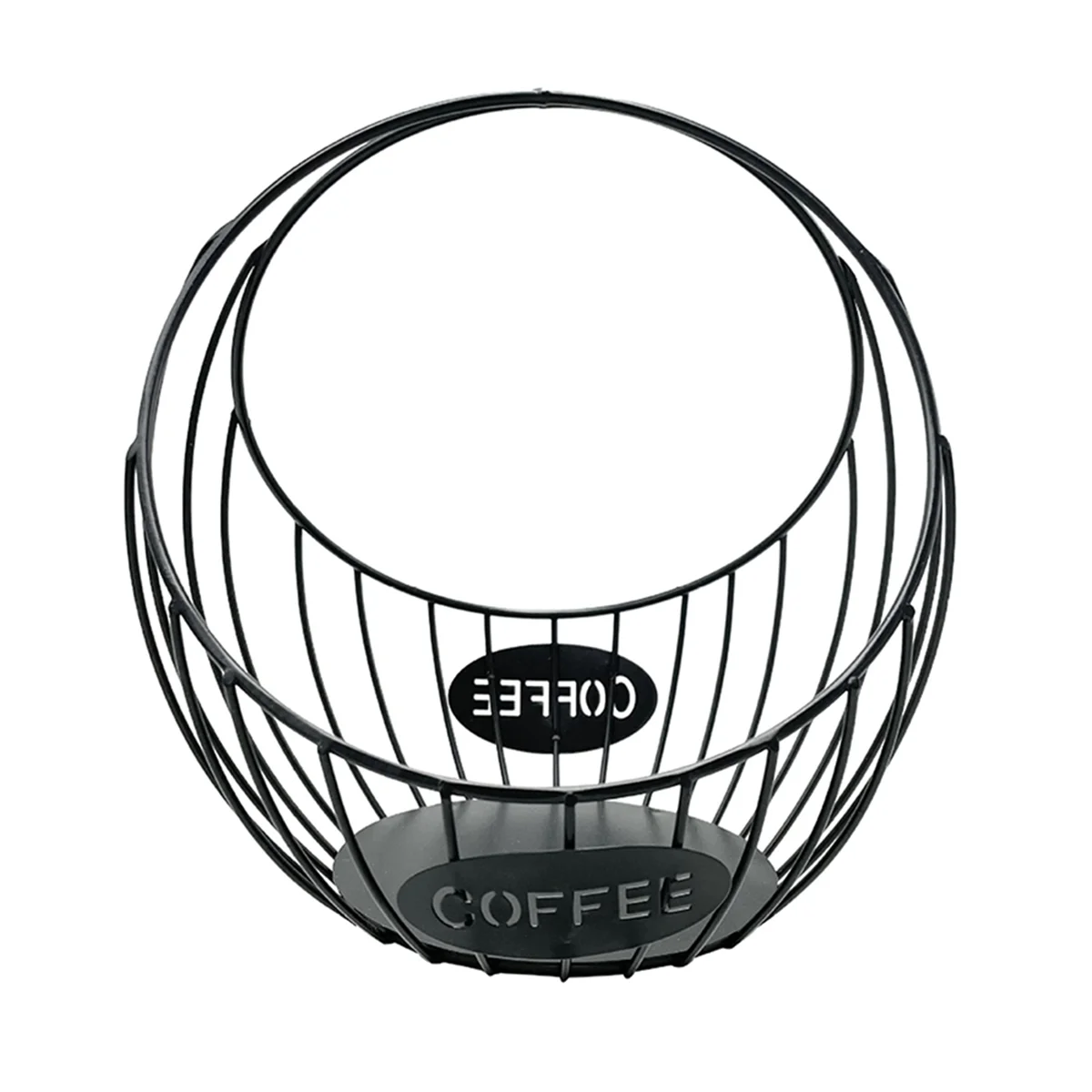 

Coffee Pod Holder, Cups Holder for Counter, Coffee Pod Organizer Coffee Cup Basket for Home or Office Kitchen Counter-A