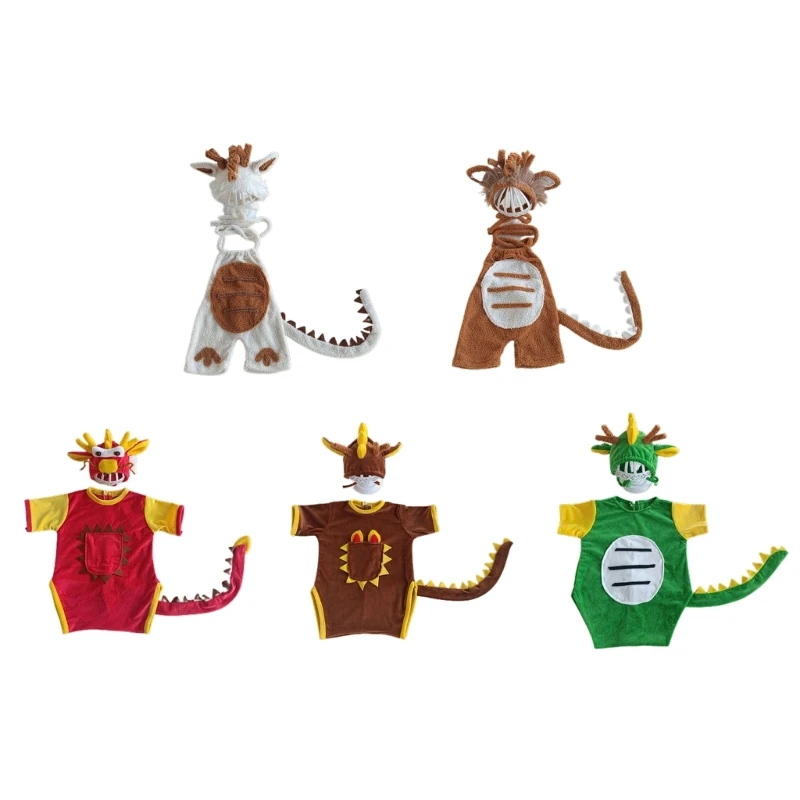 Puntelli Per Foto In Per Neonati Costume Da Drago Per Copricapo Puntelli Per Fotografia Per Bambini