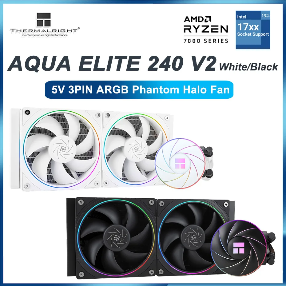 Aqua Elite 360 WHITE ARGB V2 – Thermalright