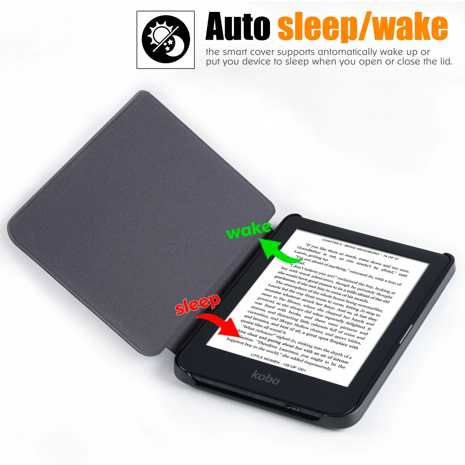 Kobo Clara HD ケース付き Amazon.com: Stianiiie Kobo Clara HD Case Reinforced Corners