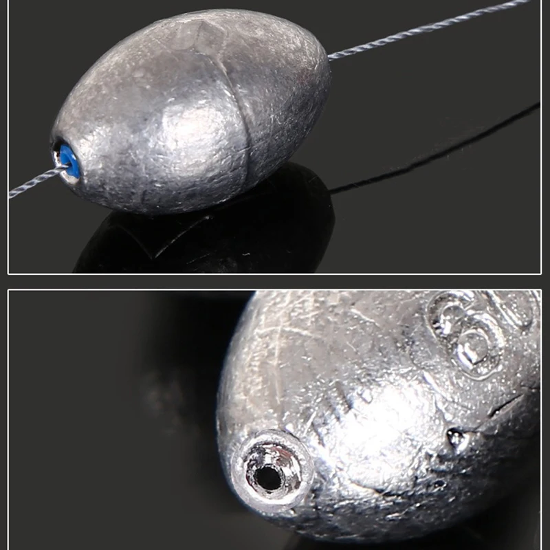 Pesi Da Pesca THKFISH – Affondatori In Linea Girevoli, Quick-Change, 10/20 Pezzi, Argento, Per Acqua Dolce E Salata