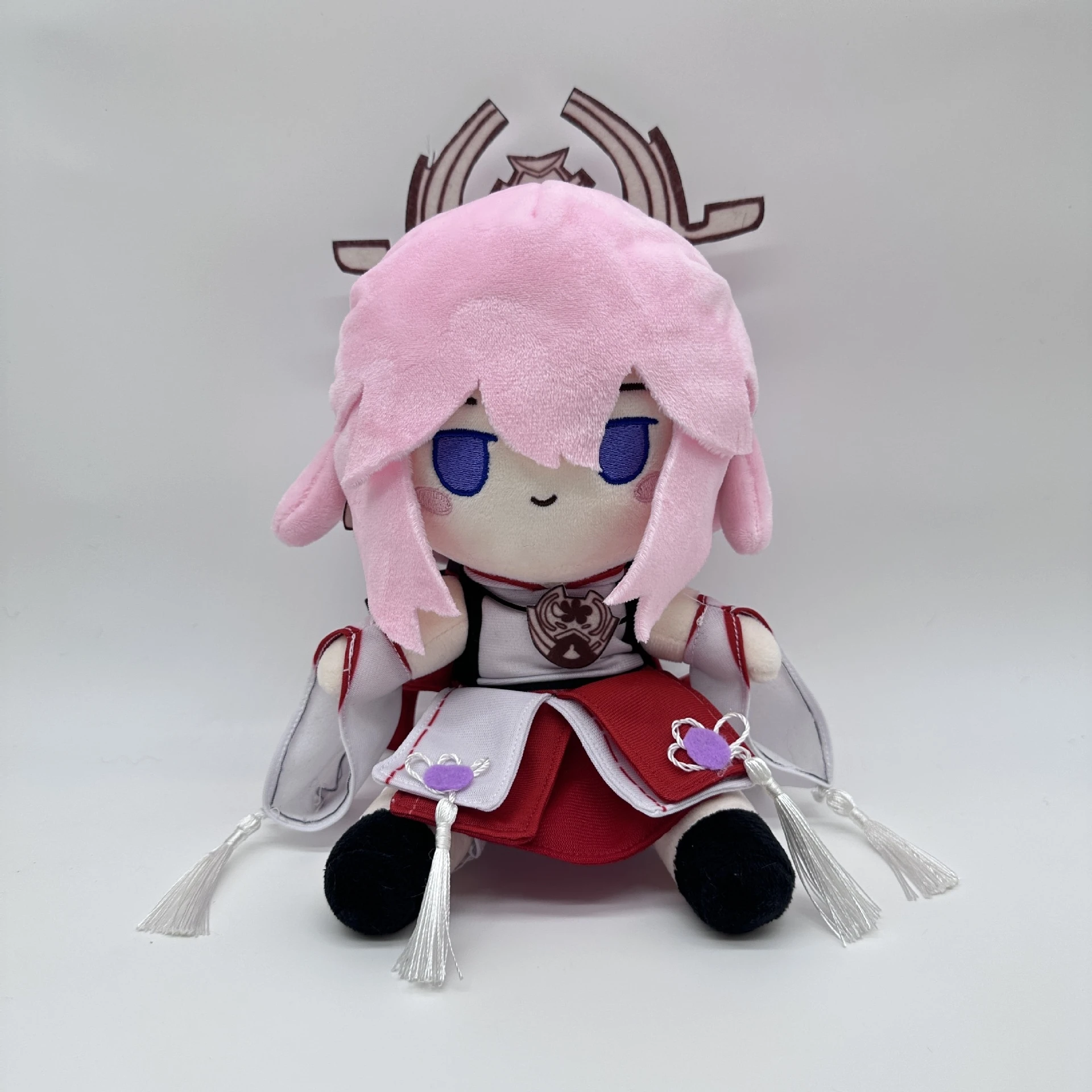 

Аниме игра enshin Impac Yae Miko животное Монстр Косплей кавайная плюшевая фигурка s тела набивная плюшевая наряд фанаты подарок