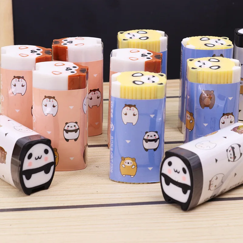 1 Piece Lytwtw's Stationery Animals Cat School Supplies Lovely Rubber Creative Novelty Kid Gifts Pencil Eraser pencil eraser eraser pen retractable eraser kneadable eraser eraser refillable pen biscuit eraser plasticine eraser