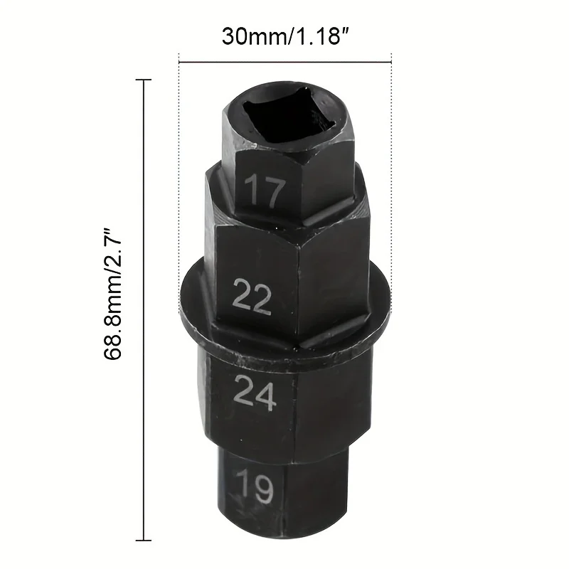 Hex Axle Tool Motorcycle Spindle Wheel Removal Tool For Yamaha For Honda