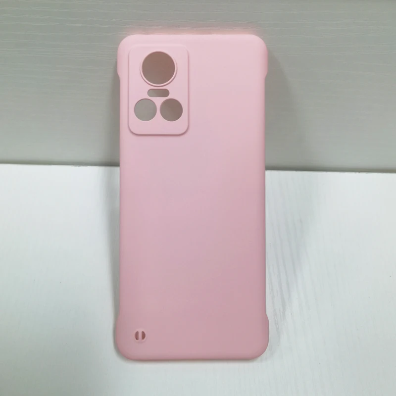 Custodia opaca senza cornice color caramella per Realme GT Neo3 Neo2 Master Neo2T Neo 3 2 2T GT2 Pro 5G Slim Hard PC antiurto Bump_voghion.com