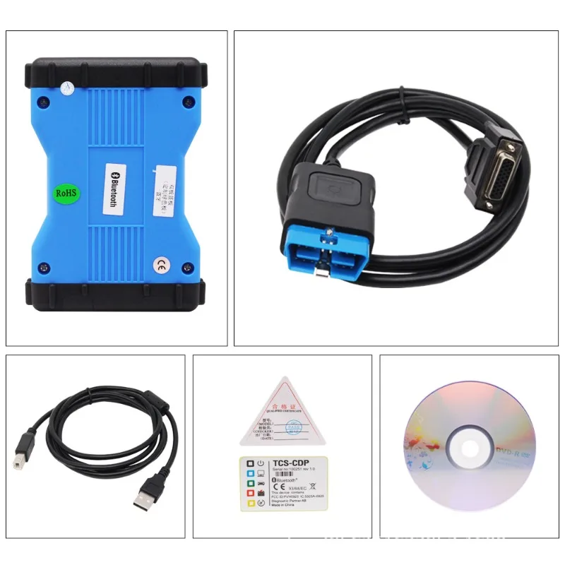Автомобильная диагностика TCS CDP с Bluetooth V9 PCB 2021 программное обеспечение DS150 AUTOCOM