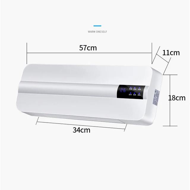 Portable Wall-mounted Air Conditioner | Electric Air Conditioners Home -  Electric Heaters - Aliexpress