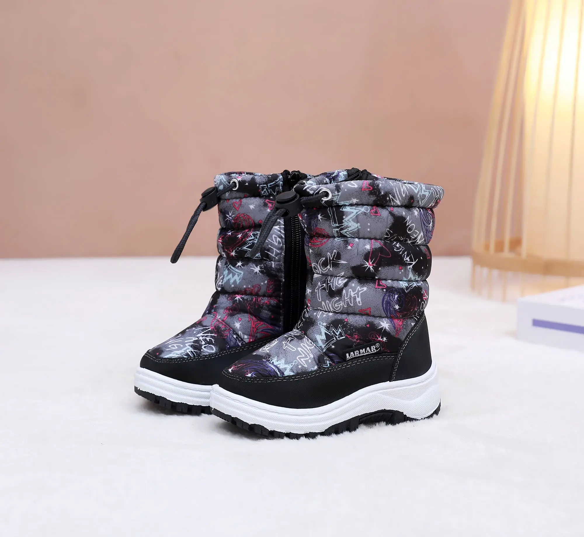 snow boot botas para la nieve para niÃ±as