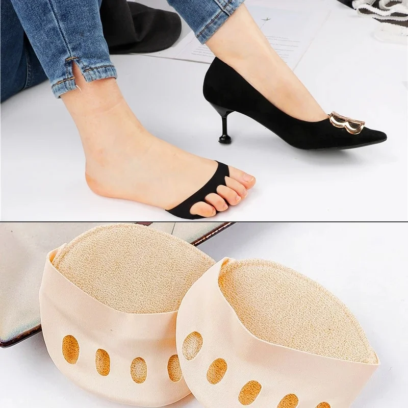 2/6/10pcs Forefoot Pads for Women High Heels Shoes Insoles Calluses Corns Foot Pain Care Ball of Cushions Socks Toe Pad Inserts shoe insoles