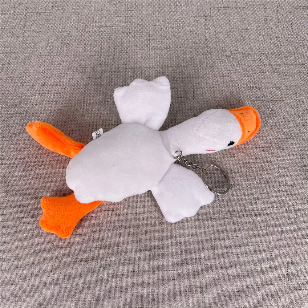 Animal Toys Duck Stuffed Plush Doll With Key Chain 12CM