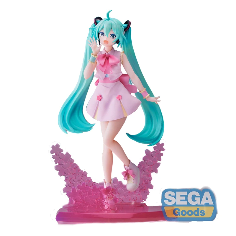

Фигурки игрушечные juai оригинальные SEGA Miku Luminasta Spring Omutatsu PVC