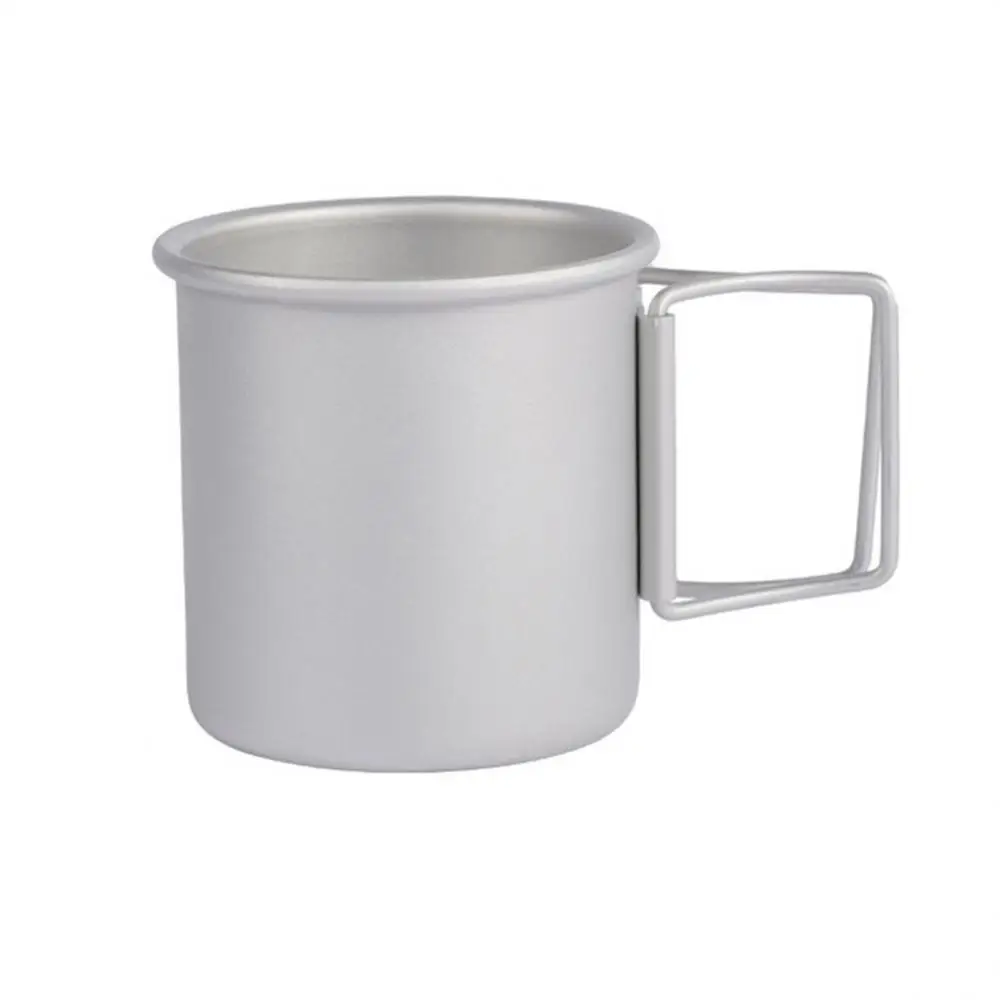 Description Picture 3 of itemCamping Mug Titanium Cup Tourist Tableware Picnic Utensils Outdoor Kitchen Equipment Travel Cooking set Cookware Hiking