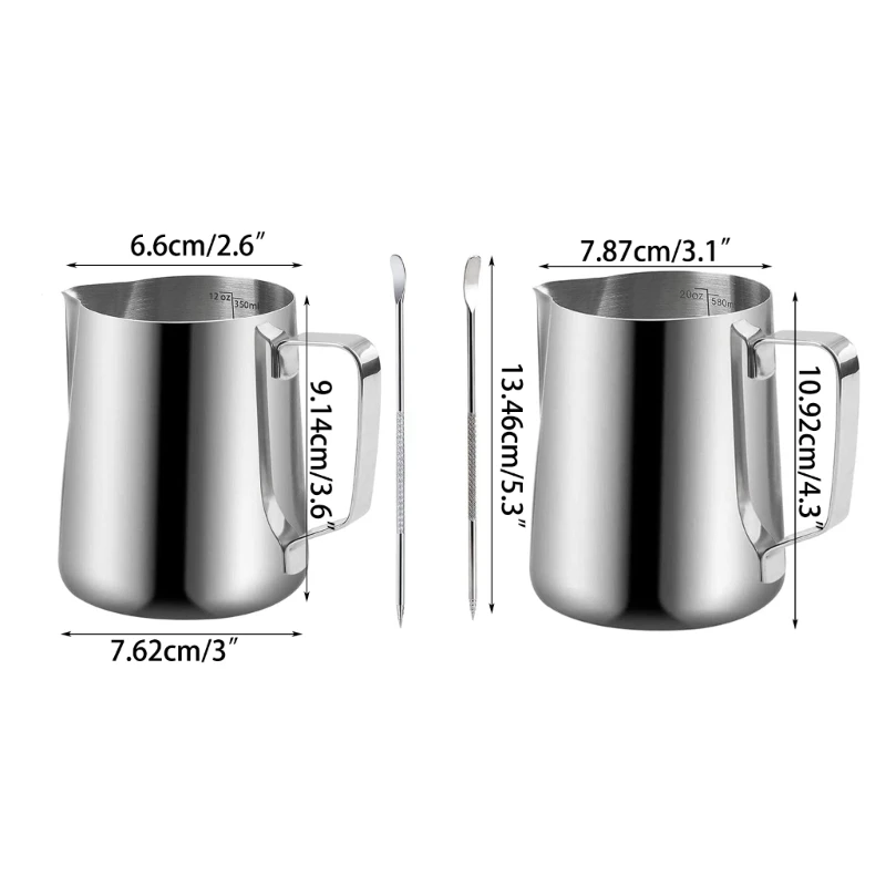 Dropship 150ml Stainless Steel Milk Frothing Pitcher Espresso