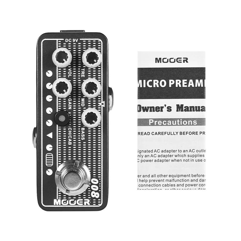 MOOER MICRO PREAMP Series 008 Cali-MK 3 Californian Session