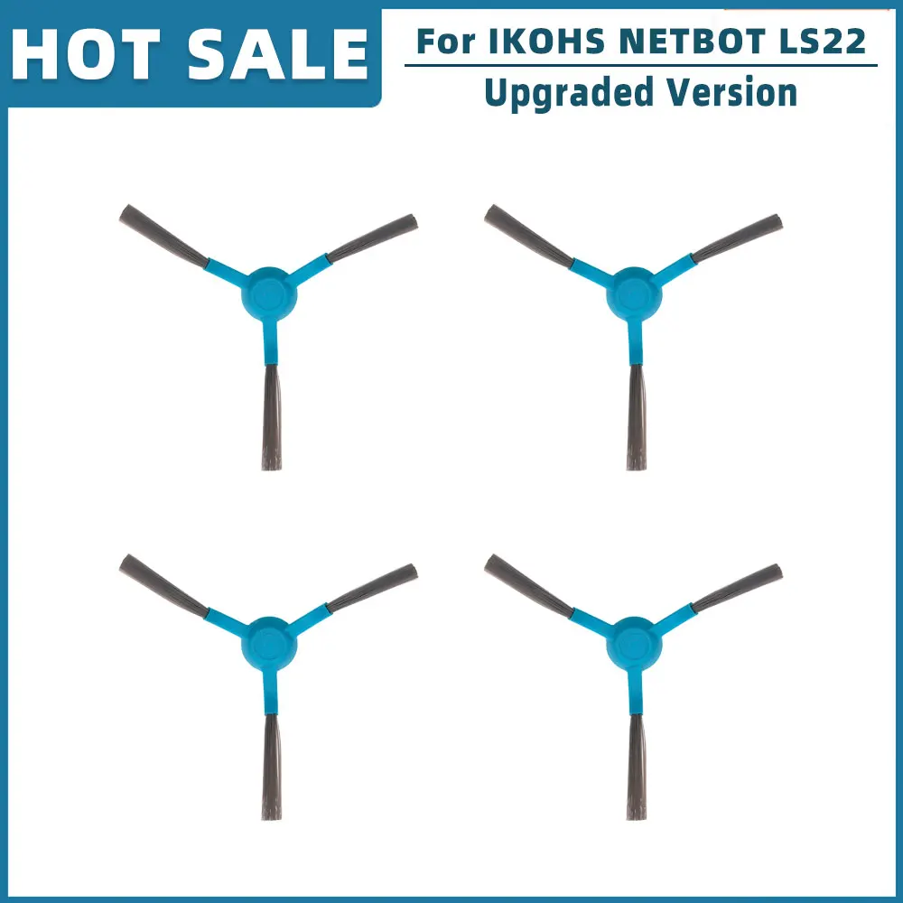 Kit 13 Ricambi Per Robot Aspirapolvere IKOHS NETBOT S15 | 1 Spazzola Principale, 3 Filtri Hepa, 3 Mop, 6 Spazzole Laterali - Foto 5